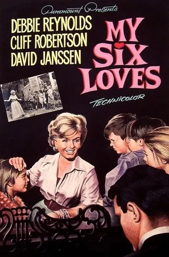 Póster de Mis seis amores (1963) con Eileen Heckart como Ethel