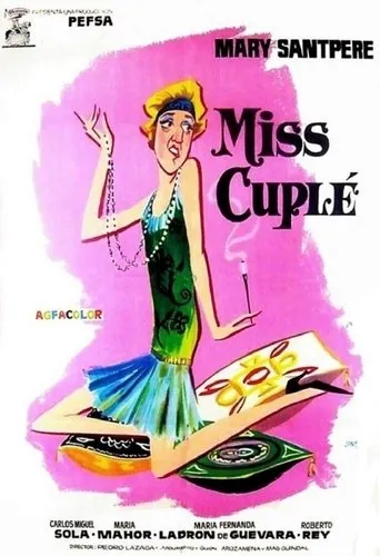 Póster de Miss Cuplé