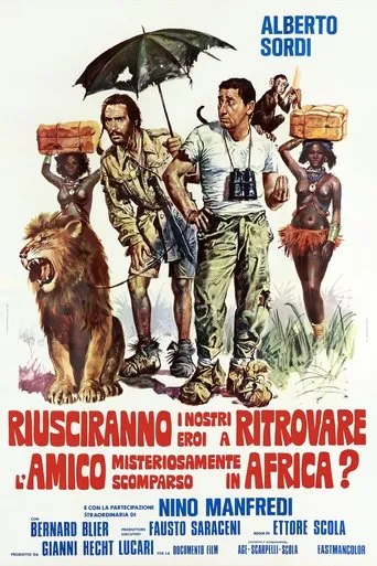Póster de Mister Sabatini... Africa... allá vamos