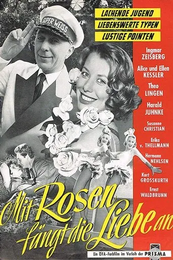 Póster de Mit Rosen fängt die Liebe an