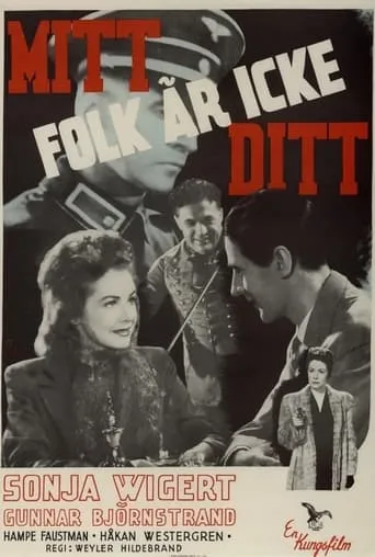 Póster de Mitt folk är icke ditt