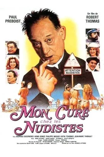 Póster de Mon curé chez les nudistes