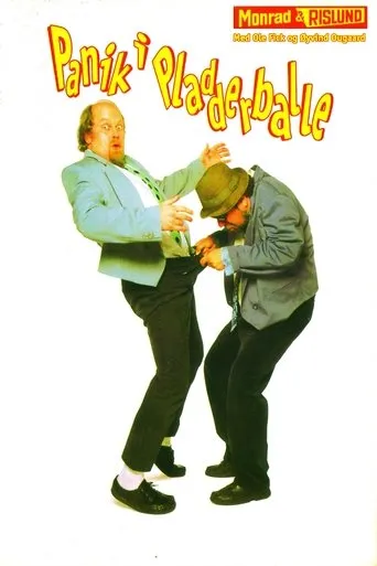 Póster de Monrad & Rislund: Panik i Pladderballe