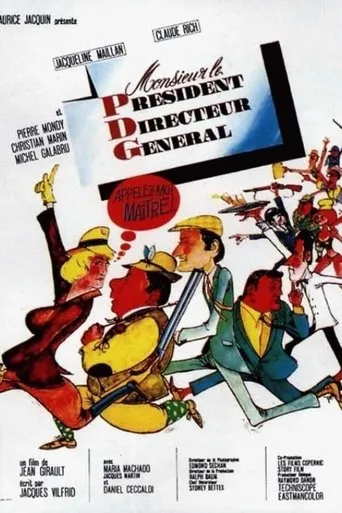 Póster de Monsieur le Président Directeur Général