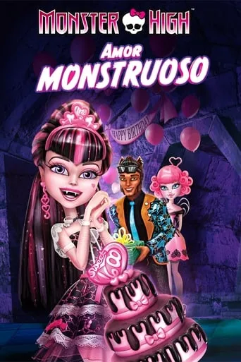 Póster de Monster High: Un romance monstruoso (2012) con Cindy Robinson como Holt Hyde / Jackson Jekyll / Operetta (voice)