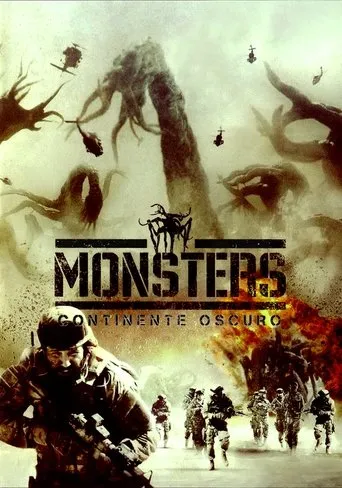 Póster de Monsters: El continente oscuro (2014) con Philip Arditti como Khalil