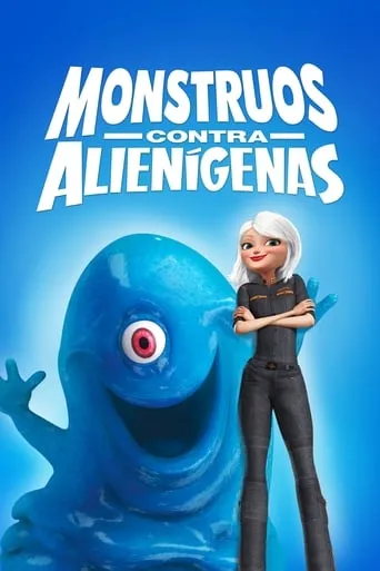 Póster de Monstruos contra alienígenas