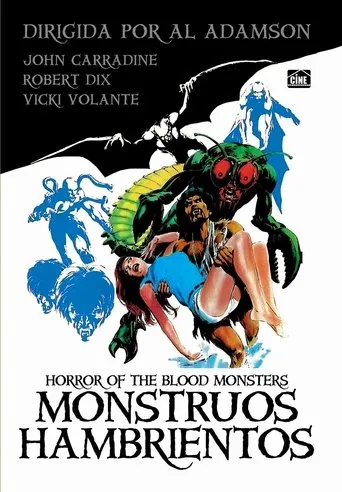 Póster de Monstruos Hambrientos