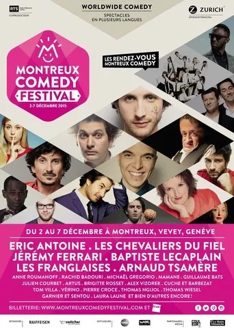 Póster de Montreux Comedy Festival 2015 - Eric Antoine Montreux tout