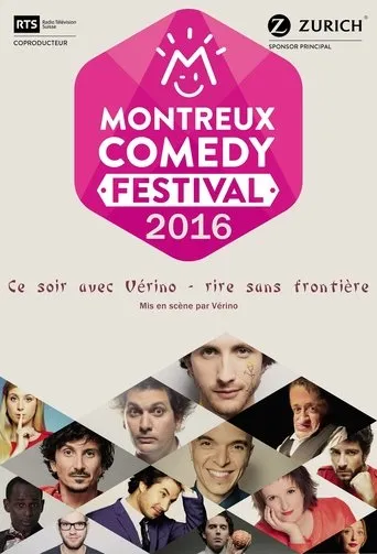 Póster de Montreux Comedy Festival 2016 - Ce soir avec Vérino : rire sans frontière