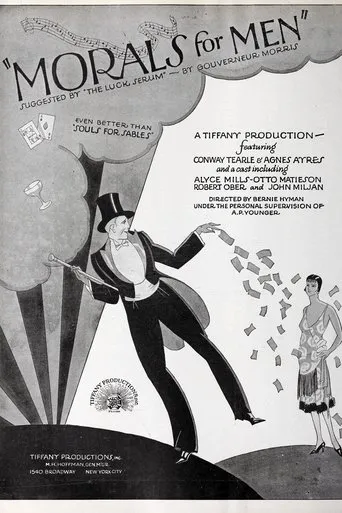 Póster de Morals for Men
