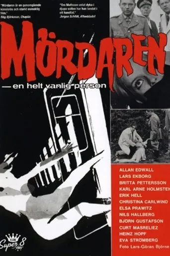 Póster de Mördaren - en helt vanlig person