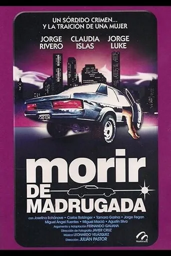 Póster de Morir de madrugada