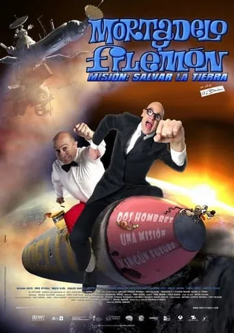 Póster de Mortadelo y Filemón. Misión: Salvar la Tierra