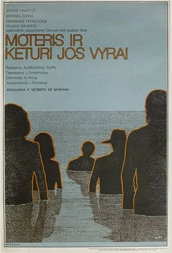 Póster de Moteris ir keturi jos vyrai
