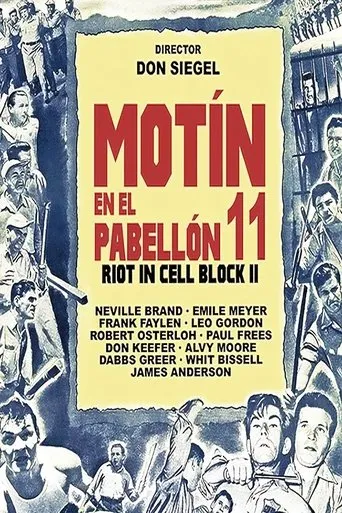 Póster de Motín en el Pabellón 11