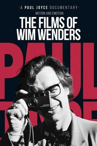 Póster de Motion and Emotion: The Films of Wim Wenders
