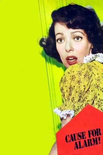 Póster de Motivo de alarma (1951) con Margalo Gillmore como Mrs. Edwards