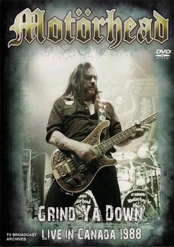 Póster de Motörhead: Grind Ya Down - Live in Canada 1988