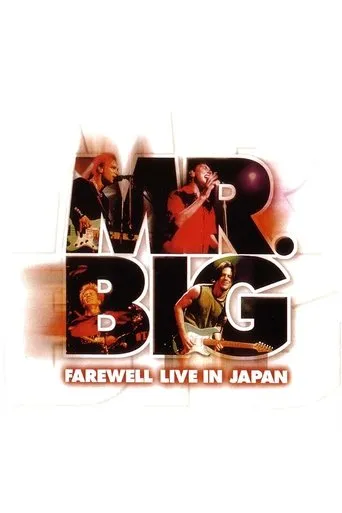 Póster de Mr. Big: Farewell Live in Japan