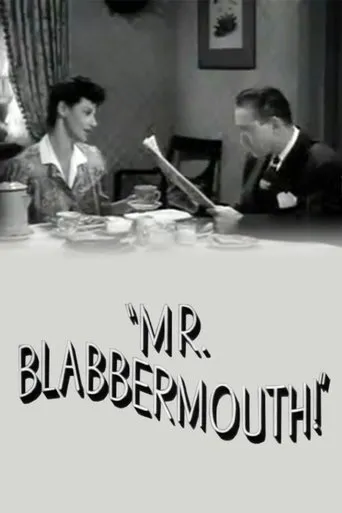 Póster de Mr. Blabbermouth!
