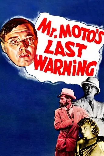 Póster de Mr. Moto's Last Warning