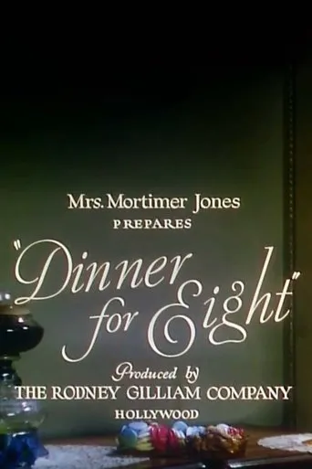 Póster de Mrs. Mortimer Jones Prepares "Dinner for Eight"