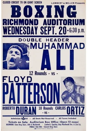Póster de Muhammad Ali vs. Floyd Patterson I