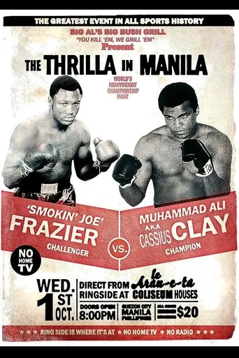 Póster de Muhammad Ali vs. Joe Frazier III