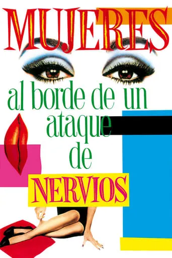 Póster de Mujeres al borde de un ataque de nervios