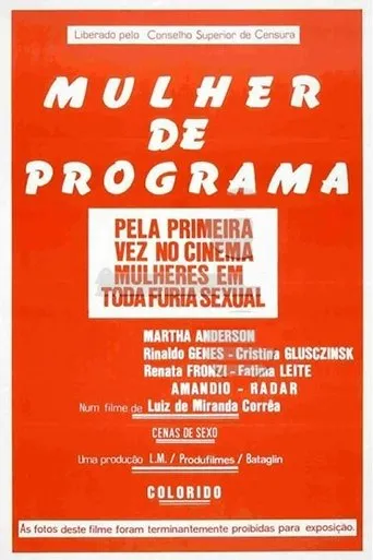 Póster de Mulher de Programa