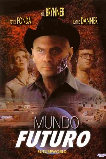 Póster de Mundo futuro (1976) con Jan Cobler como Hostess