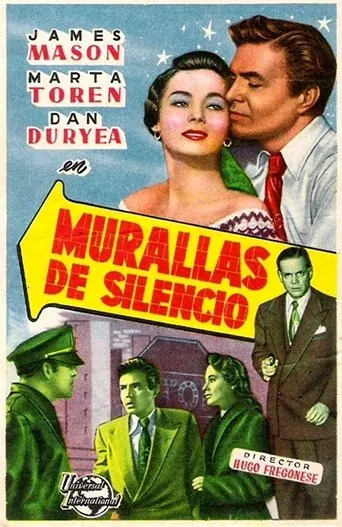 Póster de Murallas de silencio (1950) con Steve Pendleton como Cop at First Accident Scene (uncredited)
