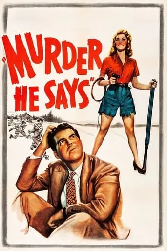 Póster de Murder, He Says