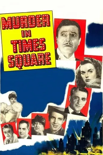 Póster de Murder in Times Square