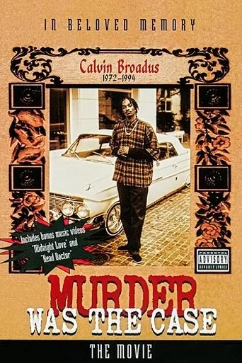 Póster de Murder Was the Case: The Movie