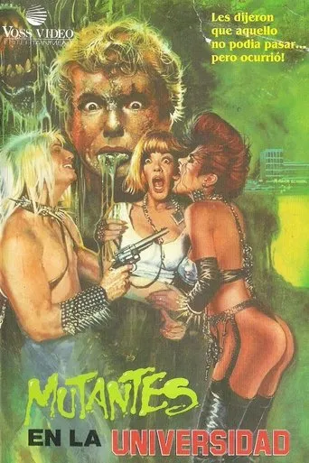 Póster de Mutantes en la universidad