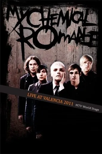 Póster de My Chemical Romance - live at Valencia (MTV World Stage)