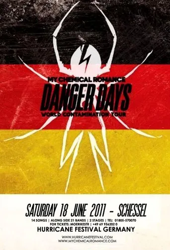 Póster de My Chemical Romance Hurricane Festival