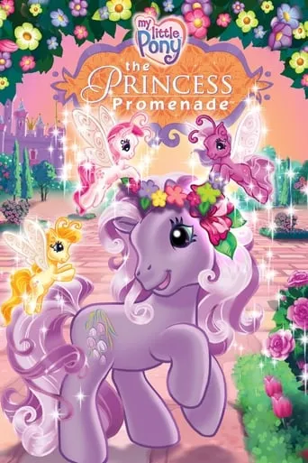 Póster de My Little Pony: El paseo de la princesa (2006) con Ellen Kennedy como Dafflidazey / Breezie #1 (voice)