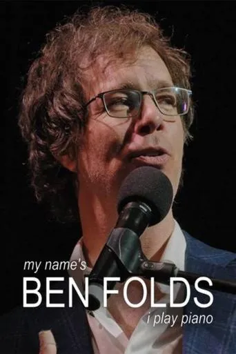 Póster de My Name's Ben Folds – I Play Piano