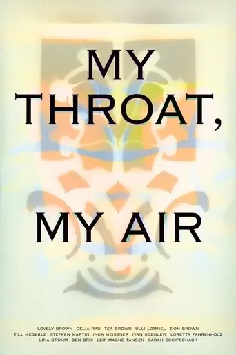 Póster de My Throat, My Air