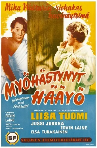 Póster de Myöhästynyt hääyö