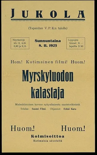 Póster de Myrskyluodon kalastaja