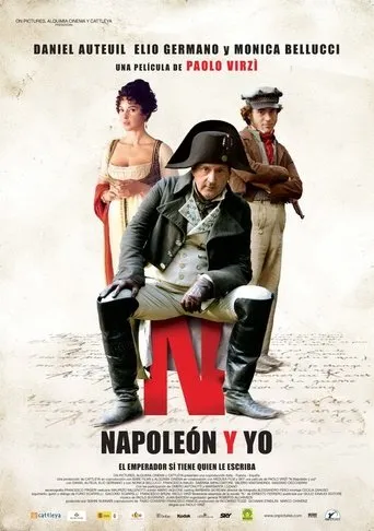 Póster de N. Napoleón y yo (2006) con José Ángel Egido como Marchand