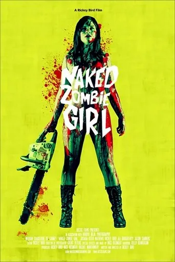 Póster de Naked Zombie Girl