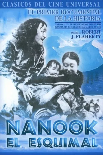 Póster de Nanuk el esquimal (1922) con Berry Kroeger como Narrator (1939 Re-release) (uncredited)
