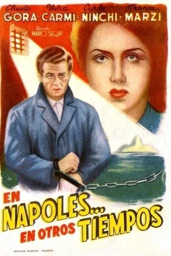 Póster de Nápoles de otros tiempos