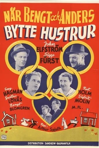 Póster de När Bengt och Anders bytte hustrur