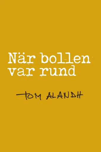 Póster de När bollen var rund